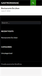 Mobile Screenshot of gastromaniacblog.com